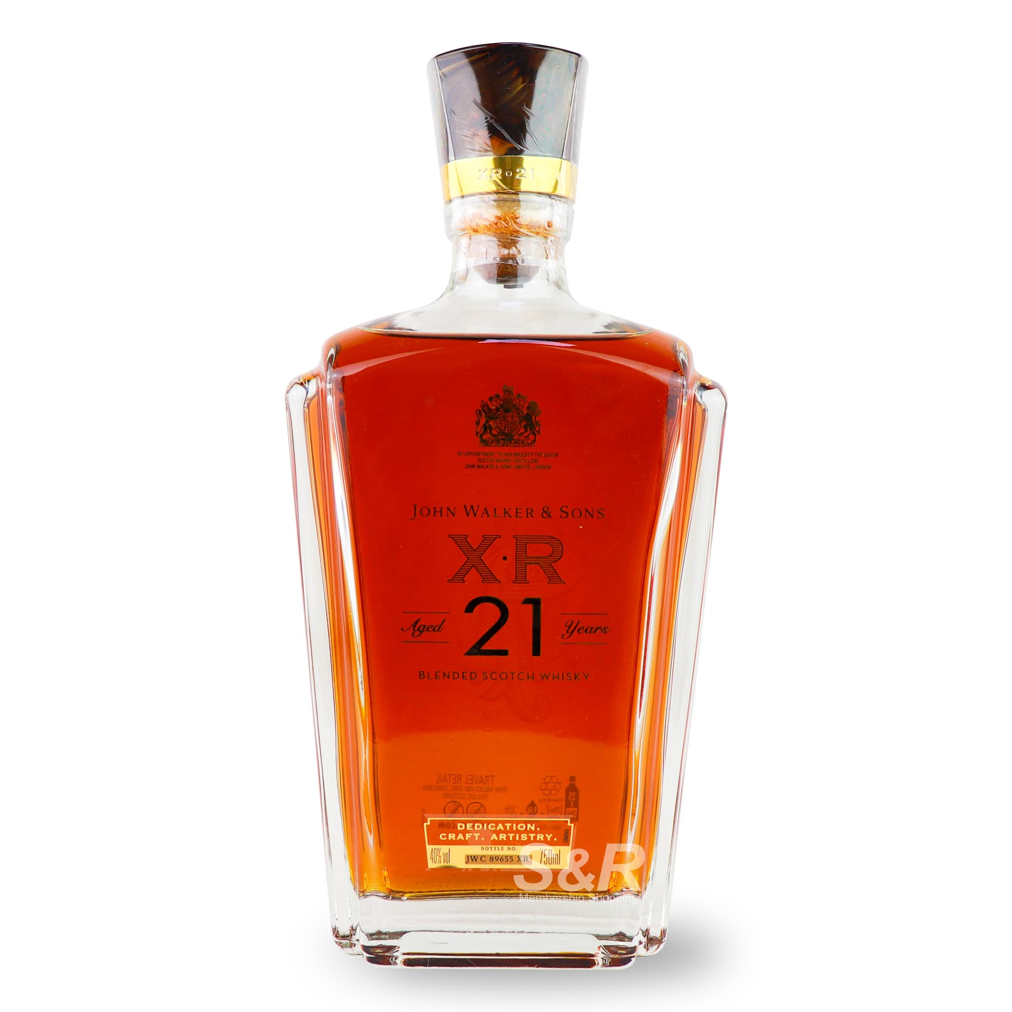 John Walker & Sons XR Aged 21 Years Blended Scotch Whisky 750mL